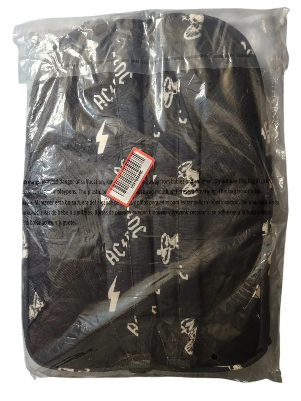 AC/DC ACDC Backpack by Junk Food Clothing School Book Bag Music Rock New NWT